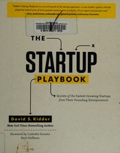 The Startup Playbook cover